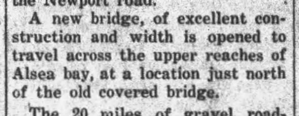 Alsea River 7/29/1940